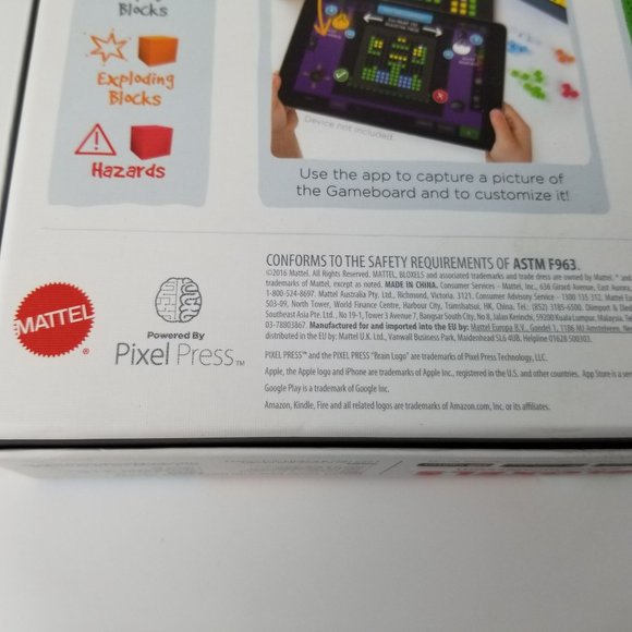 Bloxels Board Game Mattel Build Your Own Computer Starter Kit 8+ Years FFB15 - Picture 12 of 13
